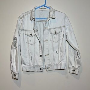 CARMAR Distressed Jean Jacket